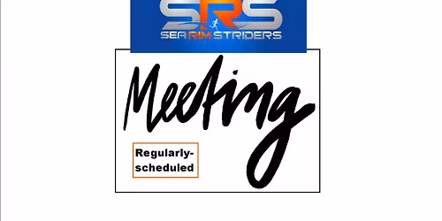 Membership Meeting #4 - SEA RIM STRIDERS 2025