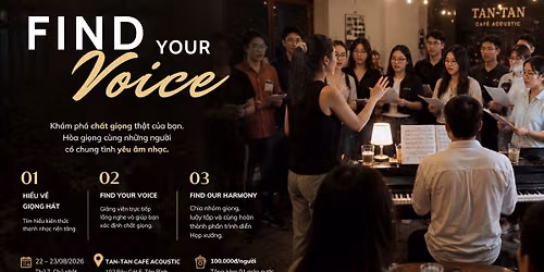 WORKSHOP FIND YOUR VOICE