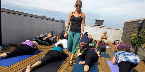 Savour Summer Rooftop Yoga and Noshes with Jennifer and Monique