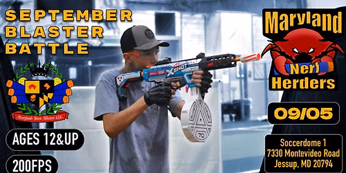 Maryland Nerf Herders September Blaster Battle!