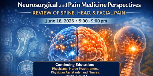 Review of Spine, Head & Facial Pain: EDUCATIONAL SYMPOSIUM