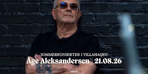 Sommerkonserter i Villahagen: \u00c5ge Alene | UTSOLGT!
