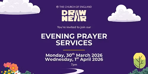 Holy Week Evening Prayer Service