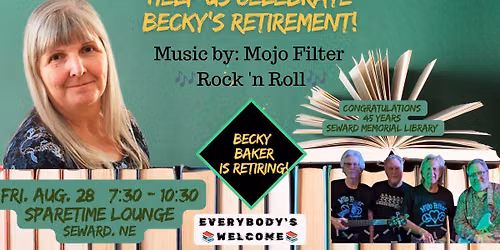 Becky Baker Retirement Blast with Mojo Filter 