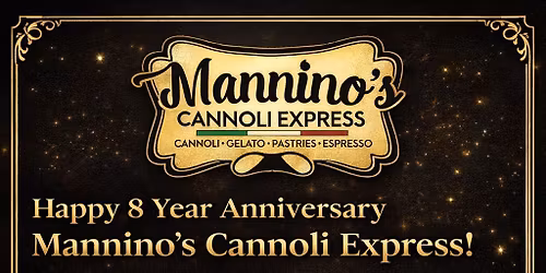 Happy 8 Year Anniversary Mannino\u2019s! 