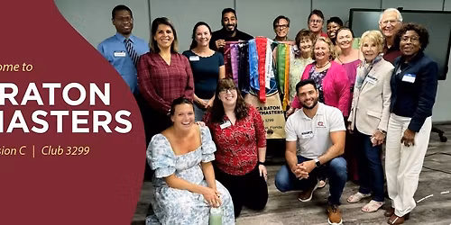 Weekly Toastmasters Meeting