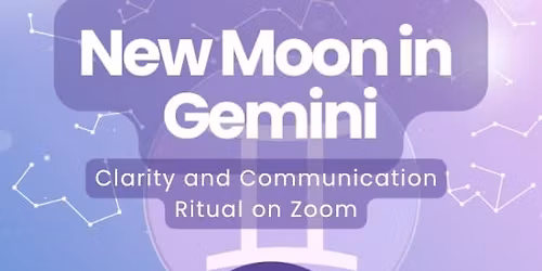 Moon Magic Online - New Moon in Gemini Workshop