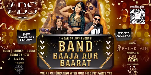 ABS Events presents "BAND BAAJA AUR BAARAT"