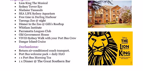 Sydney  \ud83e\uddd0: VIVID \u2728, Wildlife \ud83e\udd81, Historic Treasures \ud83c\udffa& a Musical \ud83e\udd81\ud83d\udc51