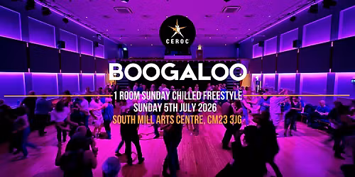 BoogaIoo Sunday Afternoon Freestyle - Sunday 5th July 2026