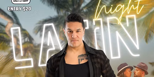 LATIN NIGHT With Joe Figueroa at Atrium Dance Studio