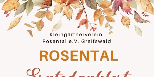 🌾 Erntedankfest Rosental 2025 🌾