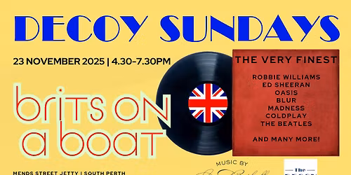 Brits on a Boat | Sunset River Cruise | The Decoy Paddle Steamer | Sunday 23rd November 2025