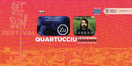 ZU - Anteprima mondiale "Ferrum Sidereum" - Set To Sun Festival 2025