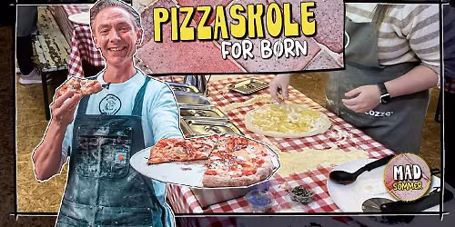 PIZZASKOLE for b\u00f8rn!