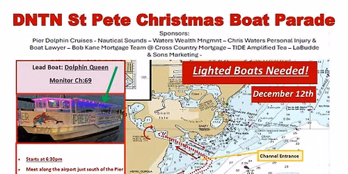 2026 Downtown St Pete Lighted Christmas Boat Parade