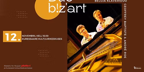  Duo b!z\u00b4art - kaks pianisti \u00fchel klaveril