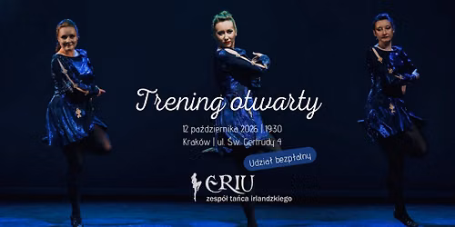 Trening otwarty ta\u0144ca irlandzkiego z zespo\u0142em Eriu