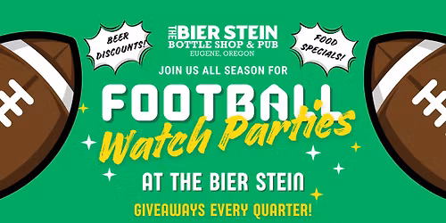 Football Watch Party- UO vs. Minnesota