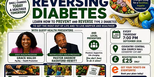 Coventry Central SDA Reversing Diabetes