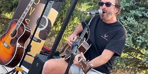Denny McGovern is playing at the Buck Hill Car Show