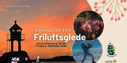 Fakkeltog og friluftsglede p\u00e5 Herdla