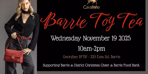 Barrie Toy Tea 