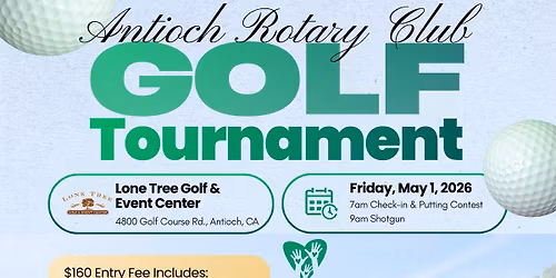 Antioch Rotary Club Golf Tournament
