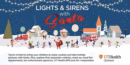 Lights & Sirens with Santa