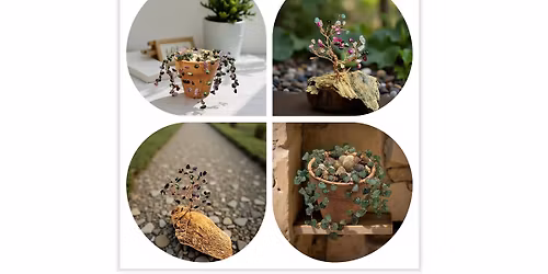 Gemstone & Copper Tree or Gemstone Teardrop Plant @ Deadhead Brew Co