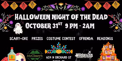 Halloween Party at McCleary's Orchard - Dia de los Muertos Style