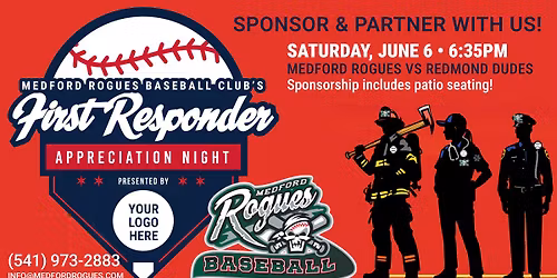 First Responder Appreciation Night - June 6, 2026