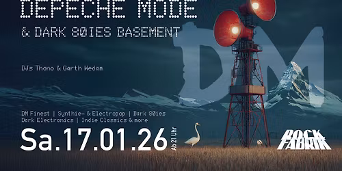 DEPECHE MODE & DARK 80IES BASEMENT | Basement @ Rockfabrik Augsburg