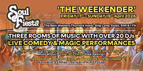 SOUL FIESTA - The Weekender