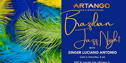 Brazilian Jazz with singer Luciano Antonio