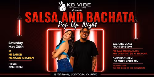 Salsa and Bachata Dancing at Mi Sabor Mexican Kitchen