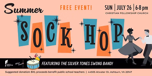 FREE Summer Sock Hop (Swing Dance)