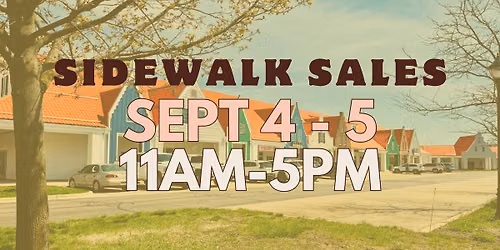 Sidewalk Sales at Holland Town Center