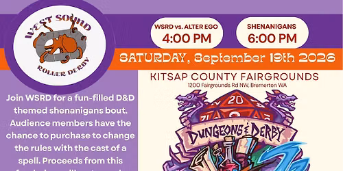 WSRD Home Bout #4: Dungeons & Derby