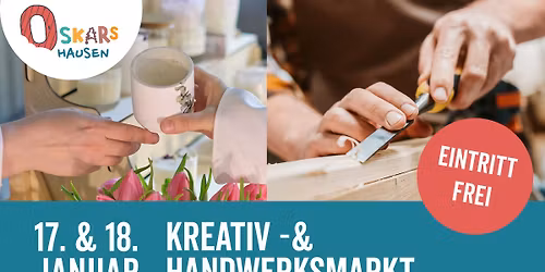 Kreativ - und Handwerksmarkt | Eintritt frei 