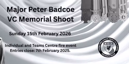 Major Peter Badcoe VC Memorial Shoot
