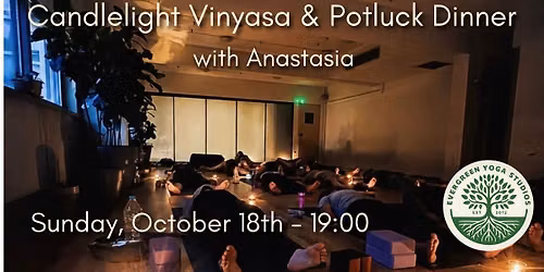 Candlelight Vinyasa & Potluck Dinner