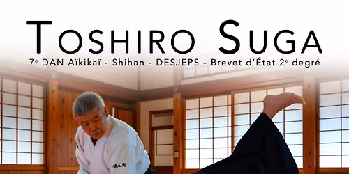 Stage d'été avec Toshiro Suga - du 10 au 12 juillet 2026 — Roz Avel, 29470 Plougastel, France