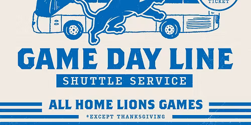 Detroit Lions Game Day Shuttle Service - December 21, 2025