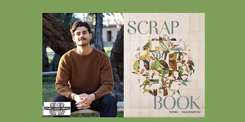 Nick Martino, author of SCRAP BOOK- a Boswell event