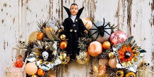 Vintage Halloween Wreath Workshop