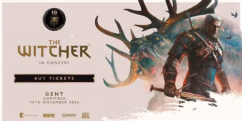 The Witcher 3 in Concert | Capitole Gent | November 14, 2026