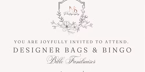 Designer Bags & Bingo Fundraiser