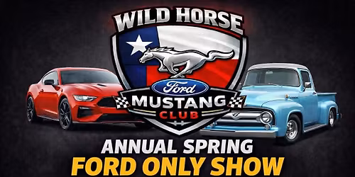 Wild Horse Mustang Club Spring All Ford Car Show