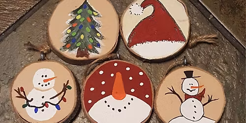Wooden Christmas Ornament Craft